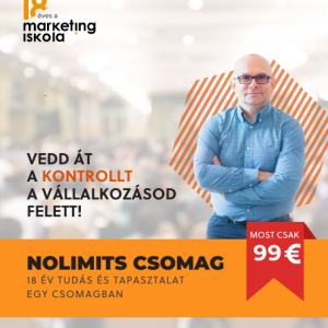 NoLimits - MarketingIskola 18 éves szülinapi csomag